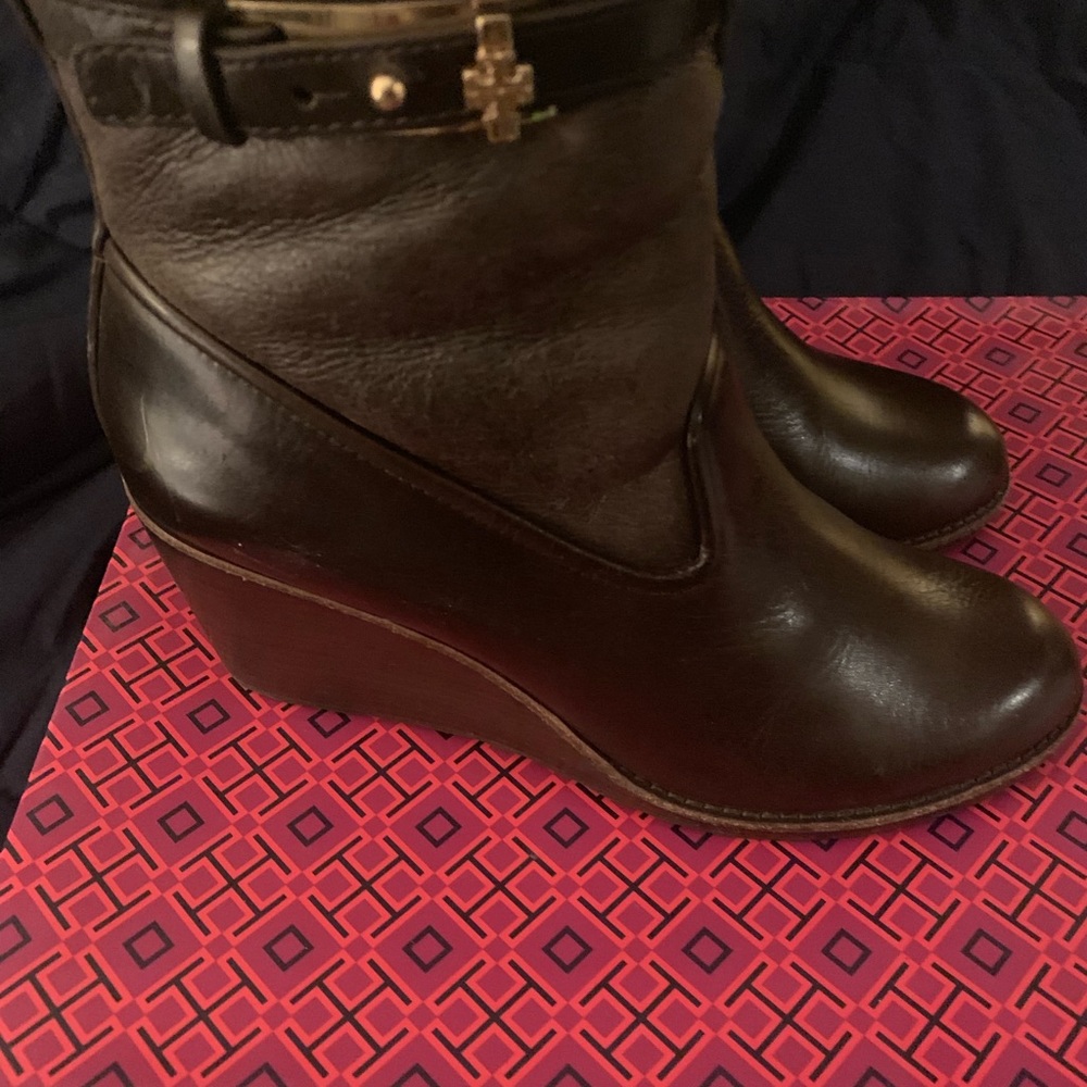 Tory Burch Wedge Boots